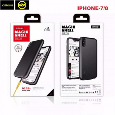 Carcasa con Bater&iacute;a Externa y Jack de Audio JOYROOM 3500mAh para iPhone 7 / 8