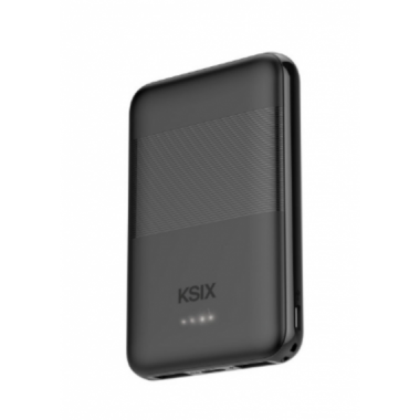 Powerbank KSIX Slim 5000 mAh Negro (BXBA5000SM03)