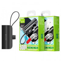 Power Bank Bavin PC013 5000 mAh con Cables Lightning, USB-C y Salida USB-A