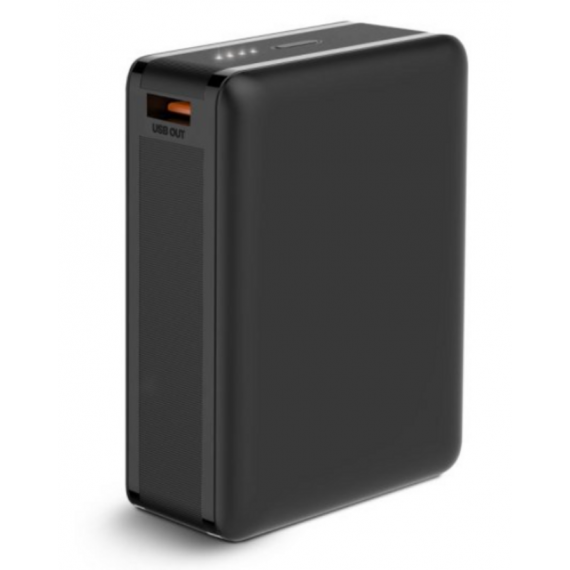 Powerbank Ksix Ultra Compacta 22W USB-C 20000mAh Negro BPB20HD01