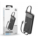Power Bank Accetel Carga Rápida 10000mAh 22.5W PD+QC3.0 Negro PBB2415B