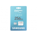 Tarjeta de Memoria Micro SD Samsung EVO Plus 256GB con Adaptador SD