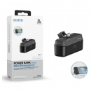 Powerbank Mini Accetel PBB2414 con Soporte Oculto, USB-C Carga Rápida 5000mAh 20W Negro