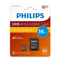 Tarjeta de Memoria PHILIPS Micro Sdhc 16GB Clase 10 (FM16MP45B)