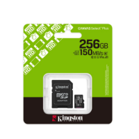Tarjeta de Memoria KINGSTON Canvas Select Plus 256GB (SDCS3/256GB) 150MB/S
