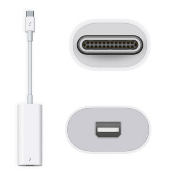 Adaptador Apple Thunderbolt 3 (usb-c) a Thunderbolt 2 (MMEL2ZM/A)  APPLE
