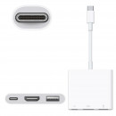 Adaptador Apple USB-C Digital AV Multipuerto (HDMI, USB-A, Carga) Blanco MW5M3ZM/A