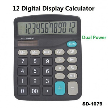 Calculadora de Escritorio Sanda SD-1079 de 12 D&iacute;gitos