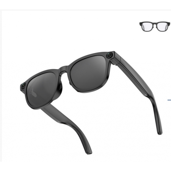 Gafas Inteligentes KSIX Spectrum AI 8MP Full HD 1080p 30 FPS 4GB Memoria Interna Negro (BSGLASS01B)