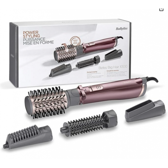 Cepillo de Pelo Moldeador BABYLISS 1000W con Bolsa AS960E