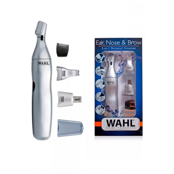 Recortadora WAHL 3 en 1 para Nariz/oreja/ceja 5545-2416 Plata