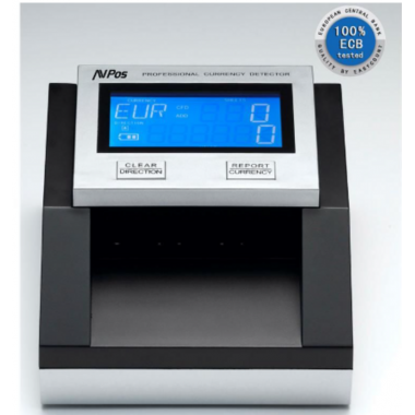 Detector/Contador de Billetes AVPOS DT35G para EUR/GBP con 3 A&ntilde;os de Garant&iacute;a