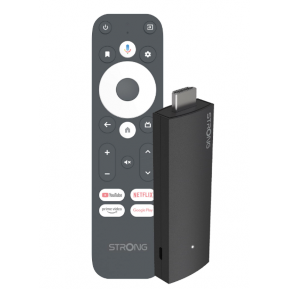 Reproductor Multimedia Strong LEAP-UNA TV Stick 2K UHD con HDMI y Bluetooth (Negro)