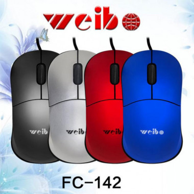Rat&oacute;n &Oacute;ptico Weibo con Cable USB