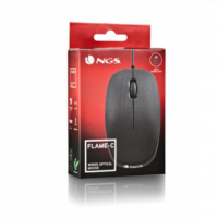 Ratón óptico NGS Flame-c con Cable y Conexión Tipo Usb-c