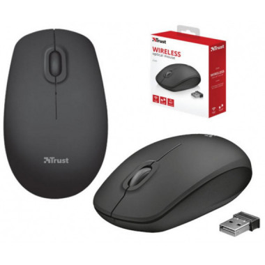 Rat&oacute;n &Oacute;ptico Inal&aacute;mbrico Trust Ziva para PC y Mac (Modelo 22217)