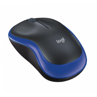 Rat&oacute;n Inal&aacute;mbrico Logitech M185 1000 DPI Azul
