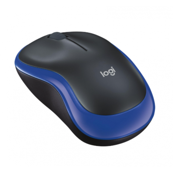Ratón Inalámbrico Logitech M185 1000 DPI Azul
