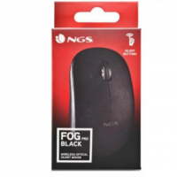 Ratón óptico Inalámbrico NGS Fog Pro Rf 2.4GHZ Negro (fogproblack)
