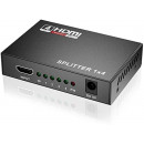 Splitter HDMI 4K 3D Full HD 1080P de 4 Puertos