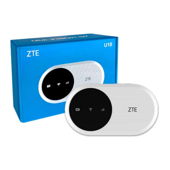 Router Hotspot Móvil ZTE U10 4G WiFi Blanco