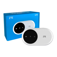 Router Hotspot ZTE 4GB Móvil Wifi U10 Blanco