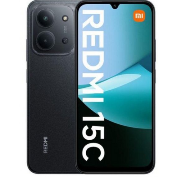 Smartphone Xiaomi REDMI 15C (4GB/128GB, 6.90" Hd+ 120HZ, Dual Sim, 6000MAH) Negro