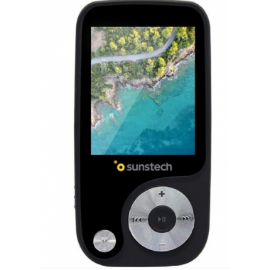 Reproductor MP4 Sunstech Thorn 4GB con Radio FM Negro