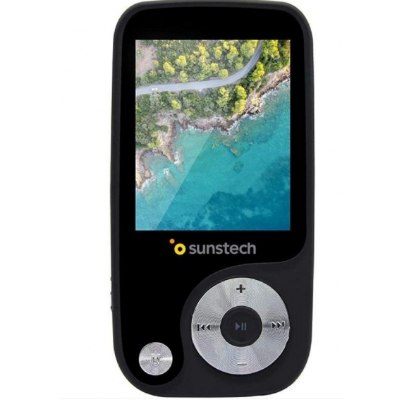 Reproductor MP4 Sunstech Thorn 4GB con Radio FM Negro