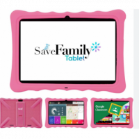 Tablet SAVEFAMILY Evolution 10.1 Anti-bullying 4G Rosa 4GB/64GB