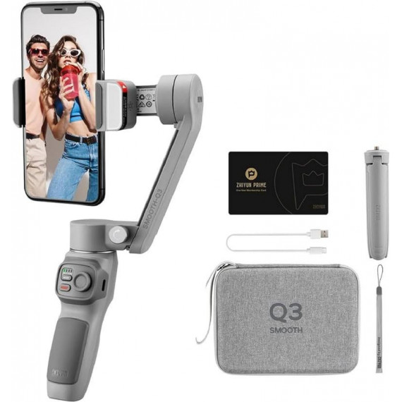 Estabilizador ZHIYUN Smooth Q3 Combo para Smartphone