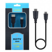 Cable HDMI a Mini HDMI One Plus 4K High Speed AU205 (1.5M)  ONEPLUS
