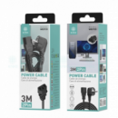 Cable de Alimentación IKREA 2PIN 3M Negro WB2920
