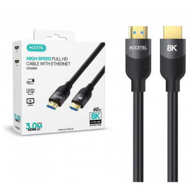 Cable Accetel HDMI a HDMI Full HD 1080p PVC 5 Metros CV2050