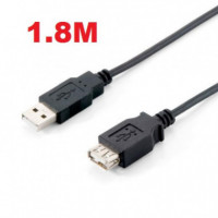 Cable EQUIP USB Macho a USB Hembra 1.8M