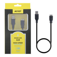 Cable One Plus USB a a Micro USB 3.0 de Alta Velocidad para Samsung Galaxy Note 3, Modelo B6235, 1.5 Metros  ONEPLUS