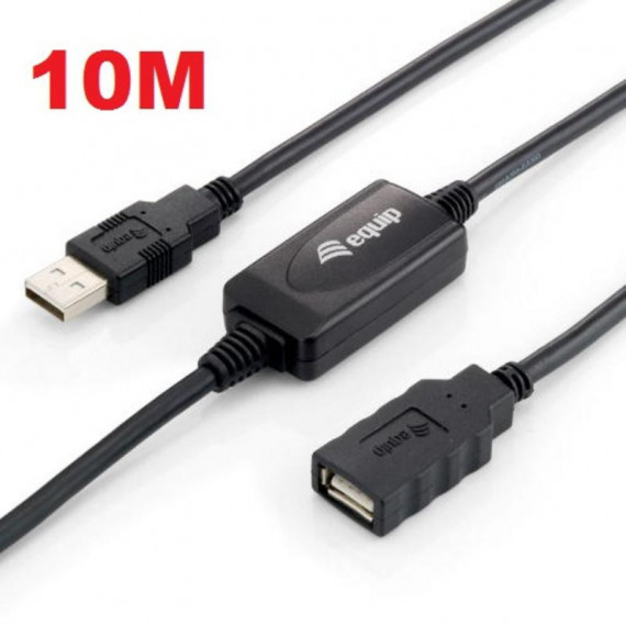 Cable EQUIP USB Macho a USB Hembra 10M