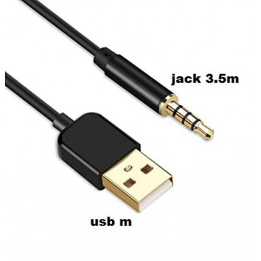 Cable USB Macho a Jack de Alimentaci&oacute;n Macho 1.5m Equip