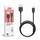 Cable de Carga ACCETEL USB con Conector Tipo C 3.0A 1M (CU1506)