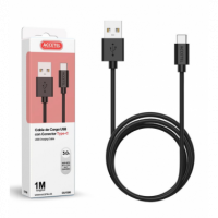 Cable de Carga ACCETEL USB con Conector Tipo C 3.0A 1M (CU1506)