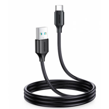 Cable de Carga R&aacute;pida y Datos Joyroom USB-A a Tipo-C S-A9 Negro (2 metros)