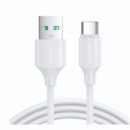 Cable de Datos y Carga Rápida JOYROOM Usb-a a Type-c 6.6FT/2M Blanco S-A9
