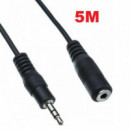 Cable Equip Jack 3.5mm Macho a Jack 3.5mm Hembra Estéreo 5m