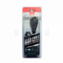 Cable de Audio WOOX 3 metros Jack 3.5mm a Jack 3.5mm Negro WB2914