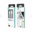 Cable de Datos IKREA Micro USB 480MBPS 5V/3.4A 1M WB1315 Blanco