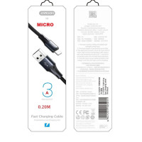 Cable JOYROOM Usb-a a Micro USB 2.4A Nylon 20 Cm Modelo N1