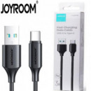 Cable Compatible JOYROOM USB a a Usb-c 3A/1M S-UC027A9 Negro