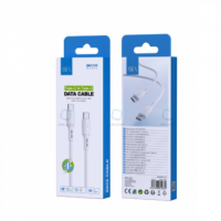 Cable de Datos ISER PVC Type-c a Type-c 60W 1M Blanco (SK1110)
