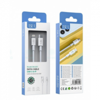 Cable ISER Pd Tipo-c a Lightning 1M 3.4A Blanco SK1057