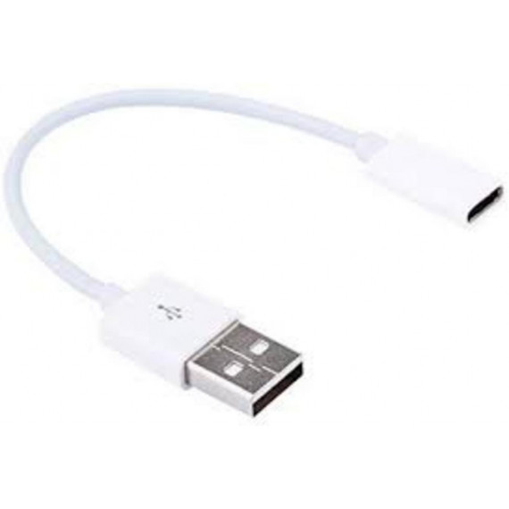 Cable Adaptador USB-A Macho a Lightning Hembra (20 cm)